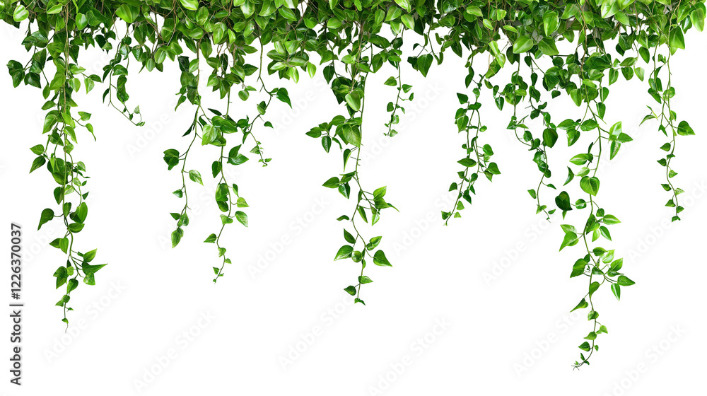 green leaves isolated on transparent white background, clipping path green leaves isolated on transparent white background, clipping path