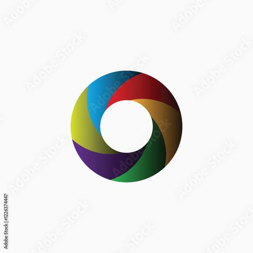 Free Download Camera shutter design vector template - GFXLoad