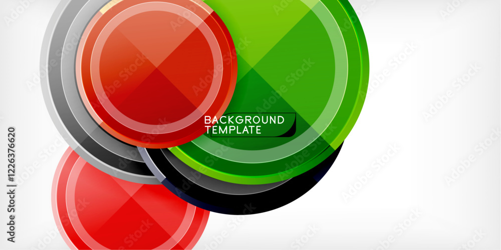 Minimal geometric abstract background. Circle triangle design Minimal geometric abstract background. Circle triangle design