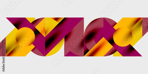 Vibrant abstract background circles with smooth gradients, creating a dynamic and modern design. Ideal for creative, tech, or contemporary-themed projects