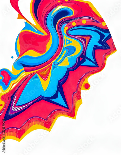 Wallpaper Mural abstract colorful background Torontodigital.ca