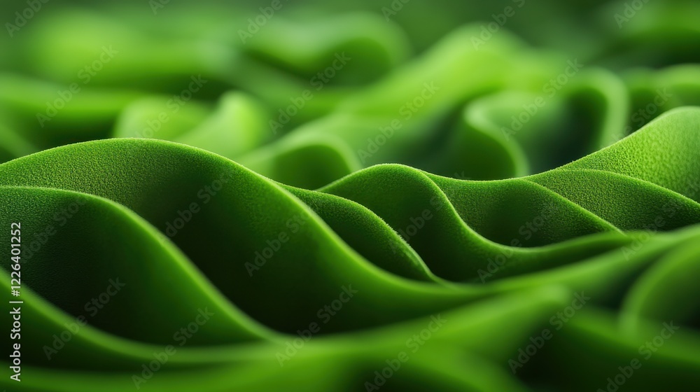 A close-up of soft, undulating green fabric, showcasing smooth waves and a rich texture. A close-up of soft, undulating green fabric, showcasing smooth waves and a rich texture.