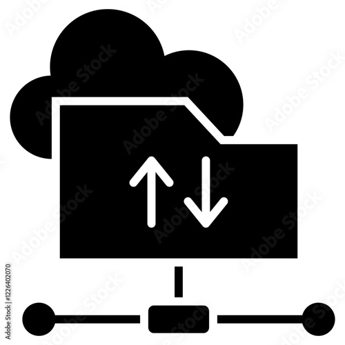 Ftp Glyph Icon
