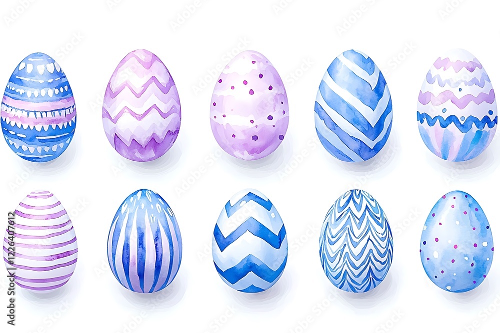 Easter day celebration watercolor style painted eggs festive atmosphere artistic viewpoint Easter day celebration watercolor style painted eggs festive atmosphere artistic viewpoint