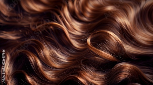 long brown hair texture