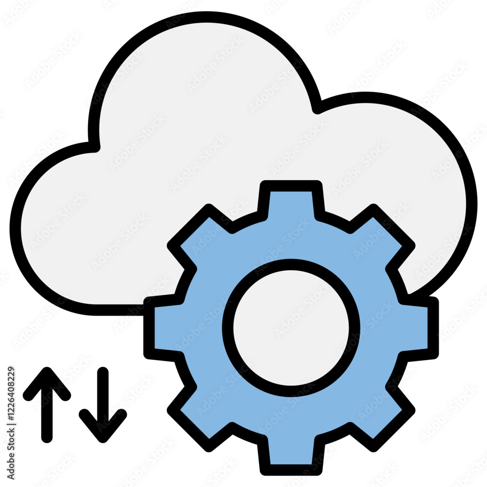 Tcp Ip Blue Black Icon Tcp Ip Blue Black Icon
