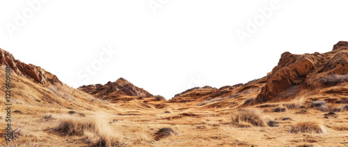Fototapeta Naklejka Na Ścianę i Meble -  PNG Desert landscape natural ground nature.