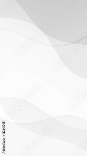 white background curve wavy animation gradient shape smooth motion