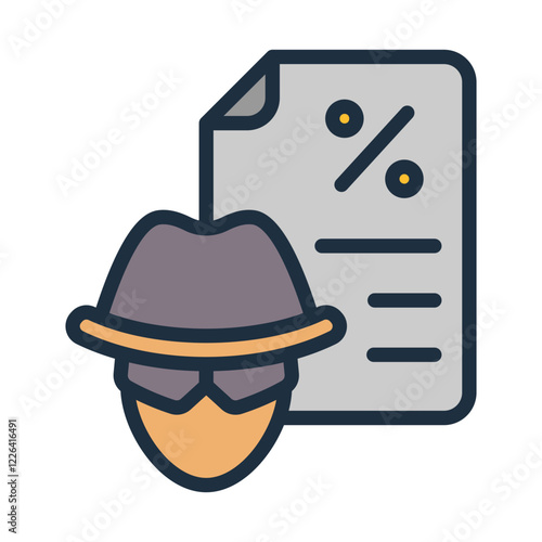 Tax Fraud Icon