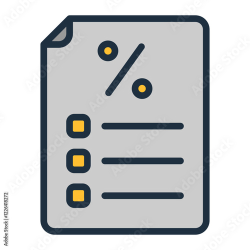 Tax Preparation Checklist Icon