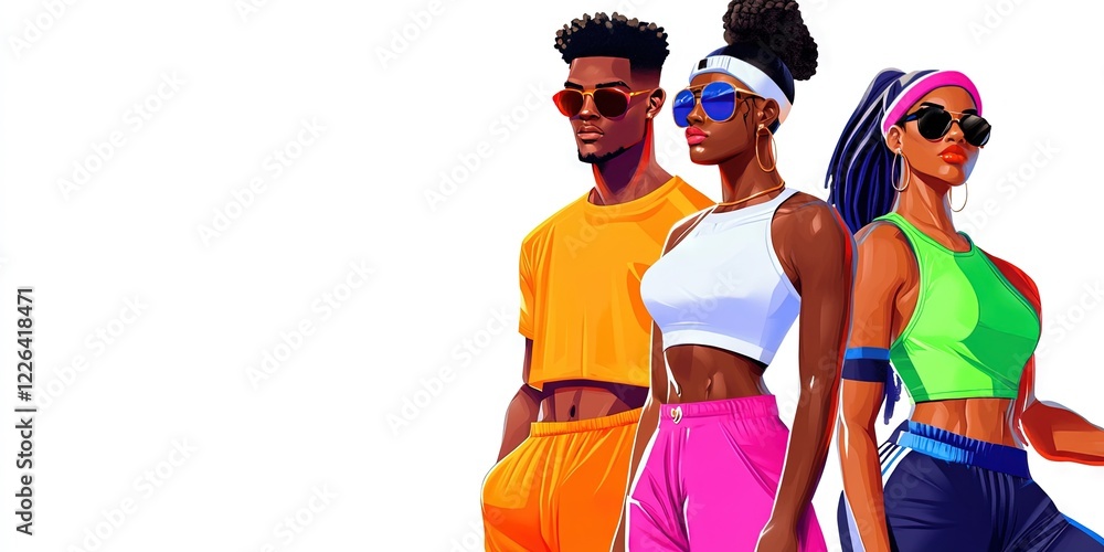 Obraz premium basketball fashionista