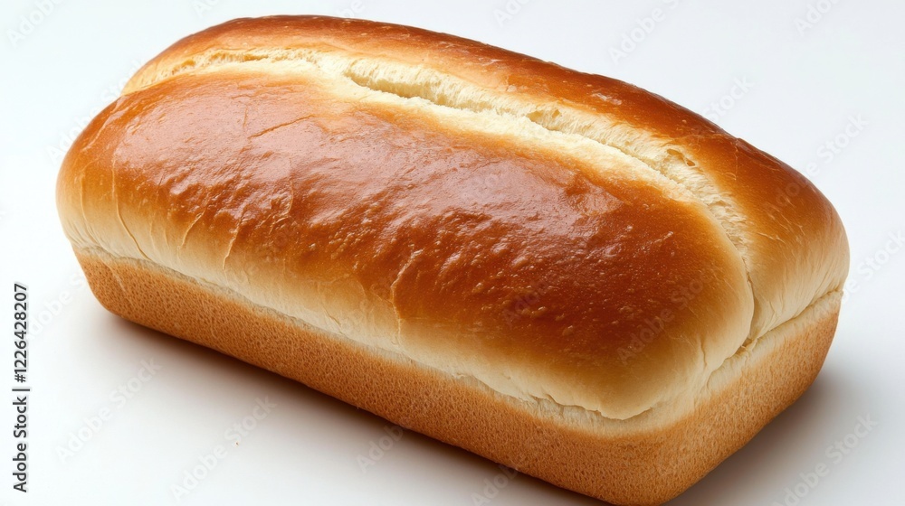loaf of bread isolated on white background loaf of bread isolated on white background