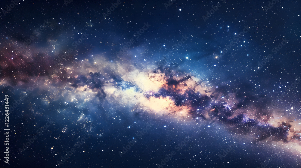 Fototapeta premium Space Oddities: A Fascinating Rendition of the Celestial Bodies