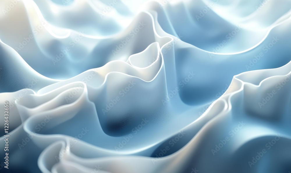 Obraz premium Abstract 3D Background, Generative AI