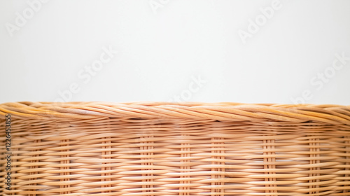 Wicker Basket Top View:  A ...