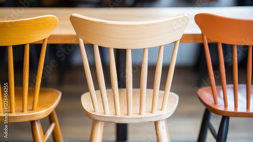 Three Wooden Chairs: A trio...