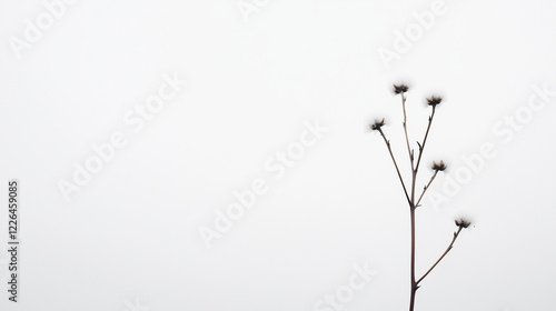 Minimalist Winter Stem: A s...