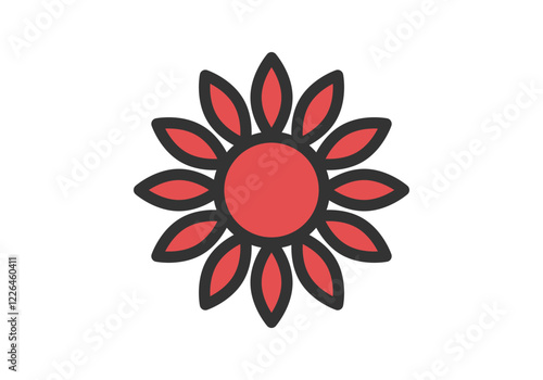 Collection of flowers. abstract origami flower background. style for banners, wallpaper, posters, websites, online shopping.Vector illustration design.