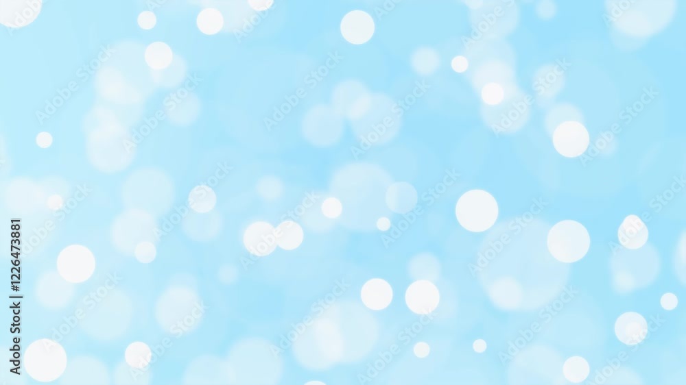Abstract blue light bokeh motion background. Abstract blue light bokeh motion background.
