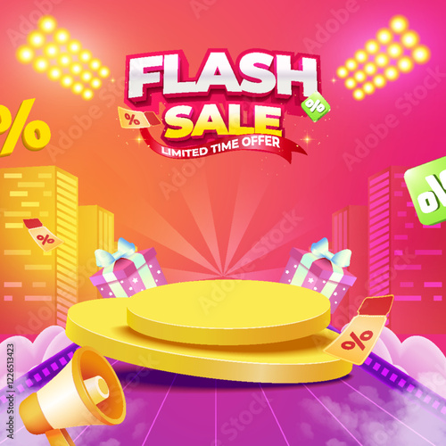 Big sale banner template design