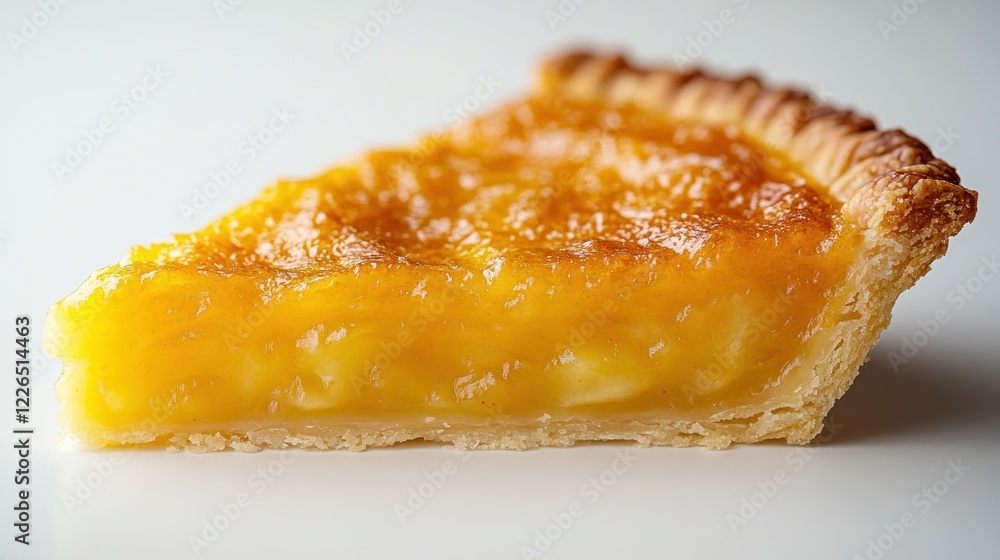 Lemon pie slice, bakery, dessert, white background, food photography, recipe Lemon pie slice, bakery, dessert, white background, food photography, recipe