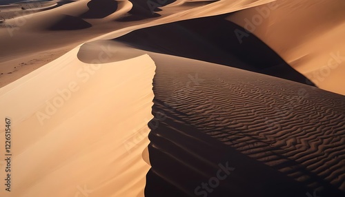 Fototapeta Naklejka Na Ścianę i Meble -  sand dunes in the desert