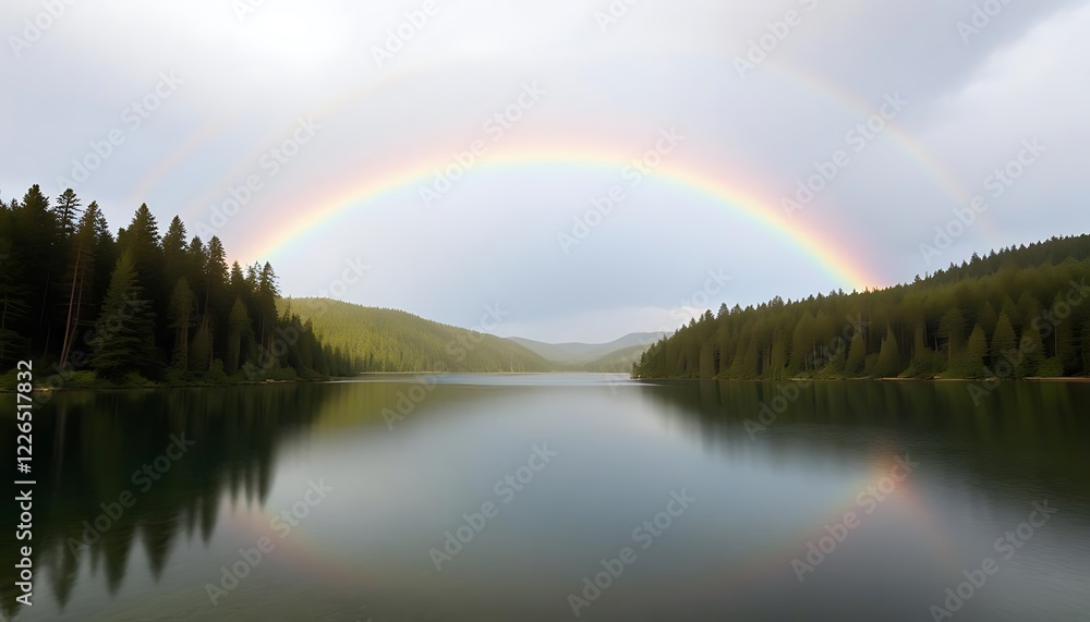 rainbow over the river rainbow over the river