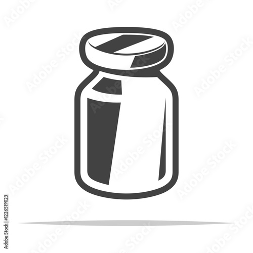 Calibration weight outline icon transparent vector isolated