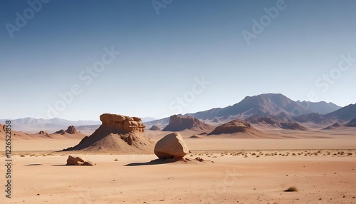 camel in the desert