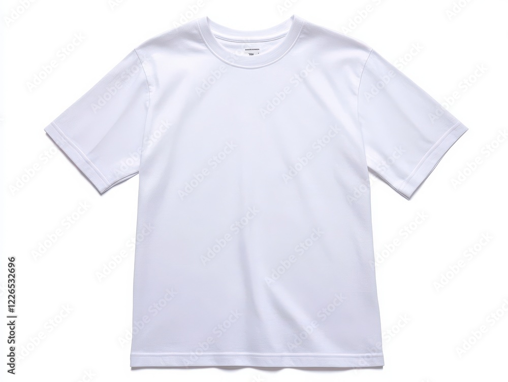 Casual white t-shirt fashion style urban setting apparel photography minimalist environment close-up view Casual white t-shirt fashion style urban setting apparel photography minimalist environment close-up view