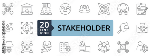stakeholder icon sheet