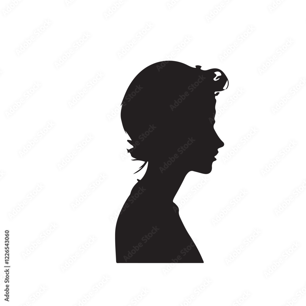 silhouette of a man with a smile, silhouette of a woman, silhouette of a man silhouette of a man with a smile, silhouette of a woman, silhouette of a man