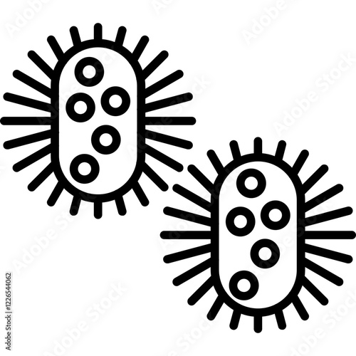 Bacteria Icon