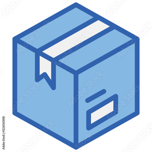 Product Blue White Icon