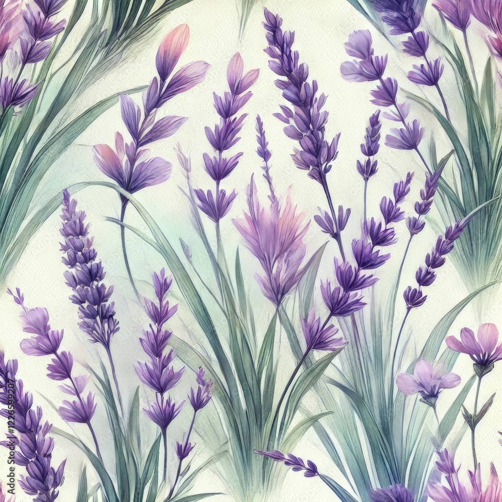 Naklejka premium bouquet of blue and white flowers