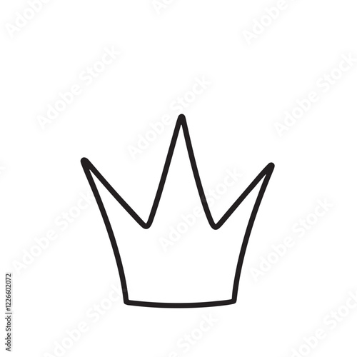 crown icons set shilahoutte vector on white background 