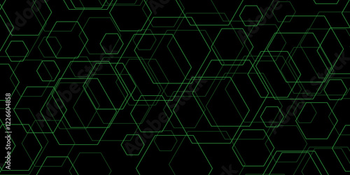 Abstract background with hexagons pettern. Abstract hexagon polygonal pattern background vector.overlapping hexagon pattern abstract futuristic background design. data concept,poster, flyer, wallpaper