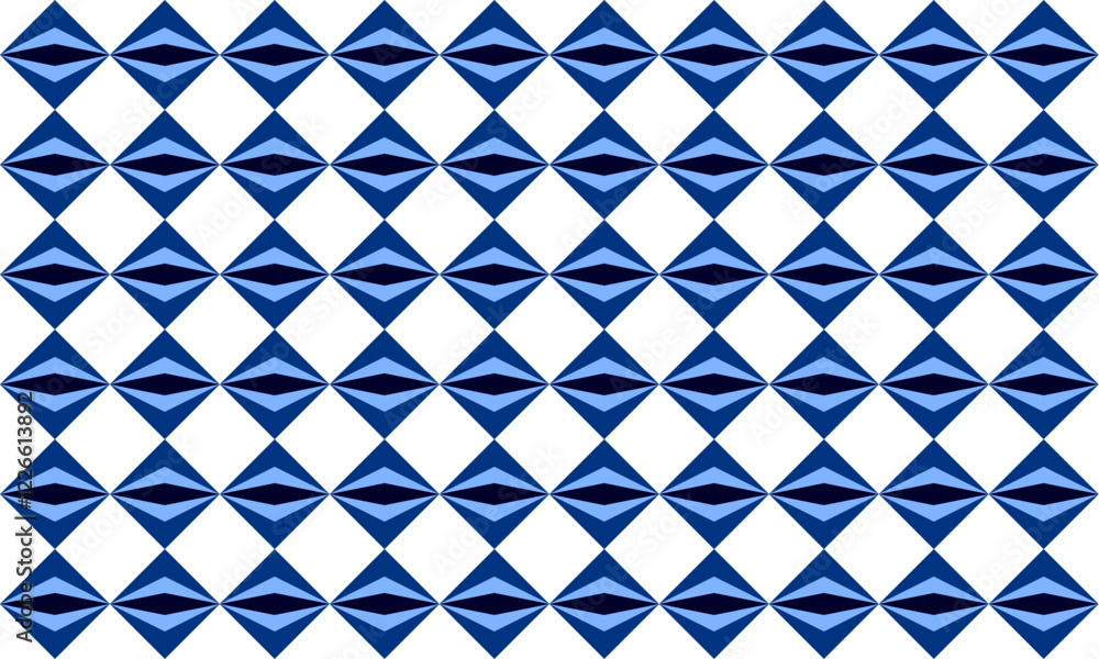 seamless geometric pattern, Seamless geometric diamond pattern in triple tone blue and black diamond checkerboard, chessboard seamless Repeat seamless pattern design for fabric print, 3 layer diamond seamless geometric pattern, Seamless geometric diamond pattern in triple tone blue and black diamond checkerboard, chessboard seamless Repeat seamless pattern design for fabric print, 3 layer diamond