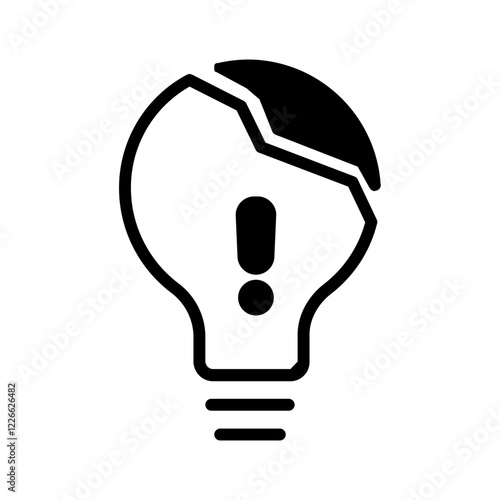 Vector black icon for Valueless