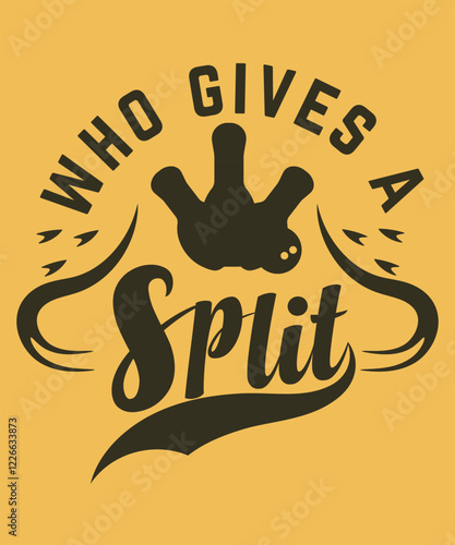 who gives a split graphic design