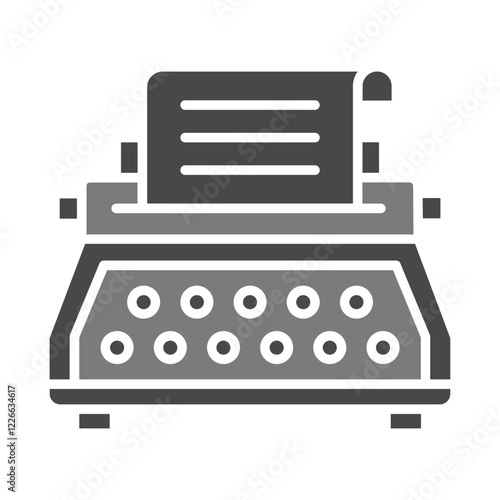 Typewriter Icon