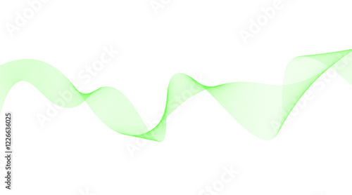 Abstract light wave futuristic background. Vector illustration.