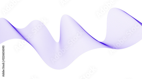 Abstract light wave futuristic background. Vector illustration.