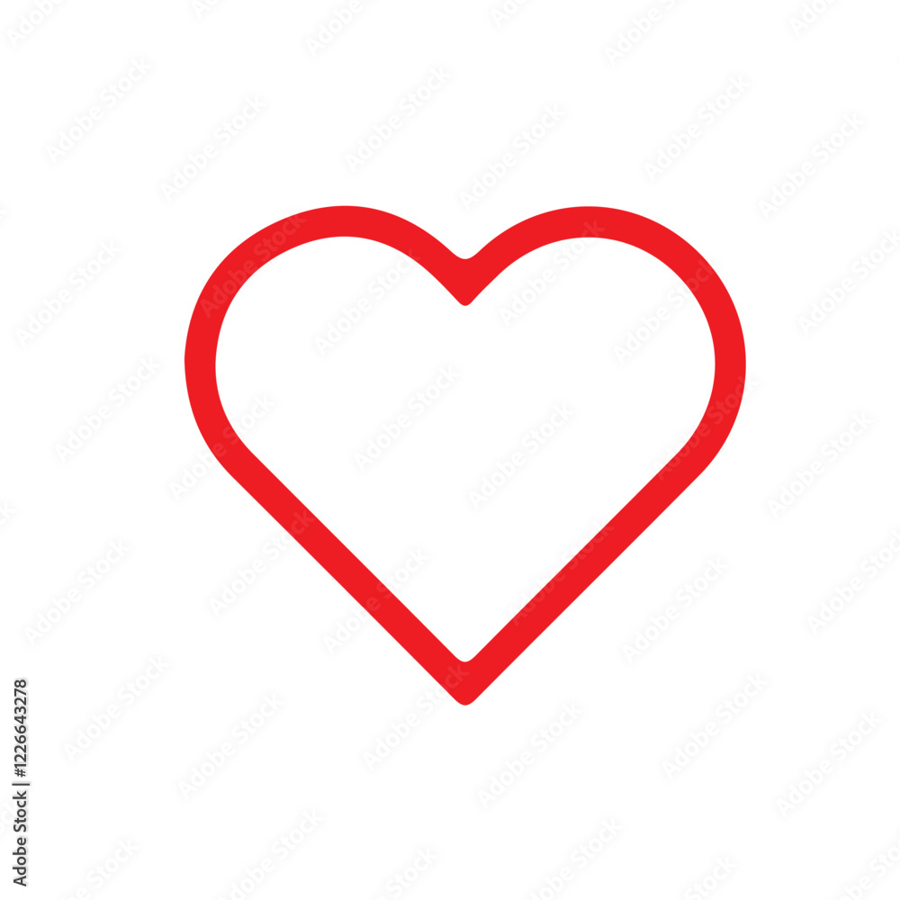 Love Heart icons, concept of love, linear icons thin grey line Vector icon. vector illustration eps 10 Love Heart icons, concept of love, linear icons thin grey line Vector icon. vector illustration eps 10