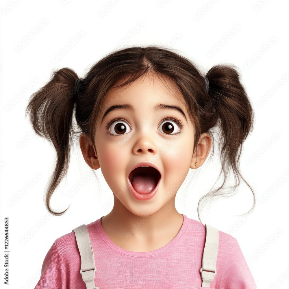Exciting surprise expression of a girl indoor setting portrait photography bright atmosphere close-up view joyful concept Exciting surprise expression of a girl indoor setting portrait photography bright atmosphere close-up view joyful concept