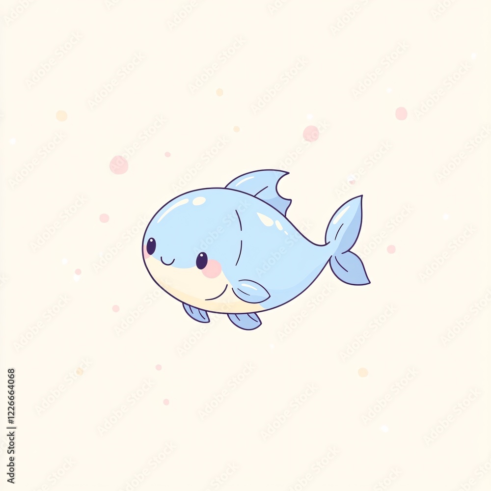 Naklejka premium fish in water