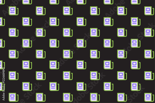 Global icon pattern design for social media