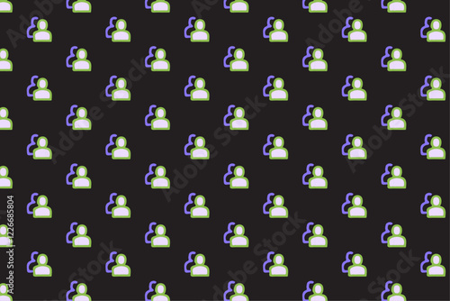 Global icon pattern design for social media