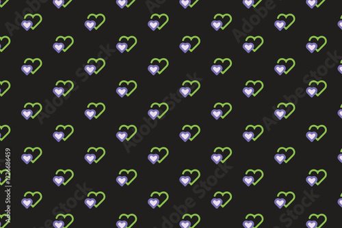 Global icon pattern design for social media