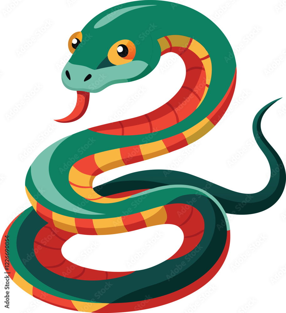 Fototapeta premium snake vector
